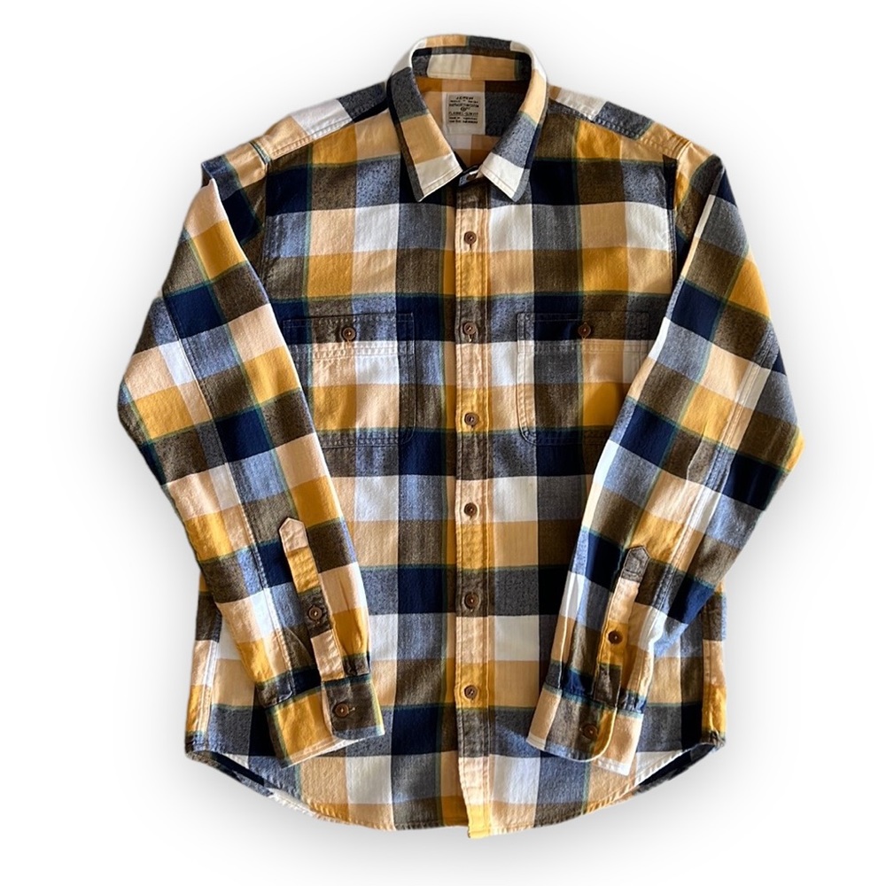 J.Crew Flannel Slim Fit shirt - size M Men